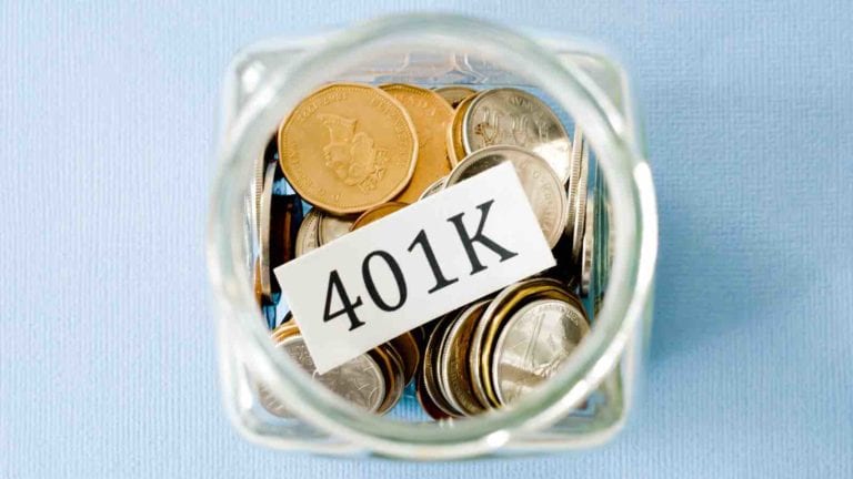 401(k) savings money
