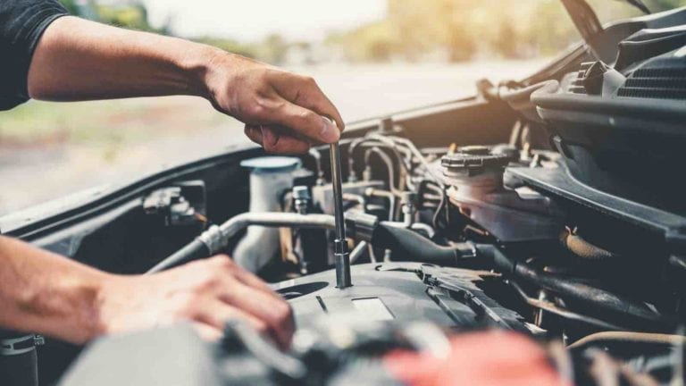 Repairing an older car