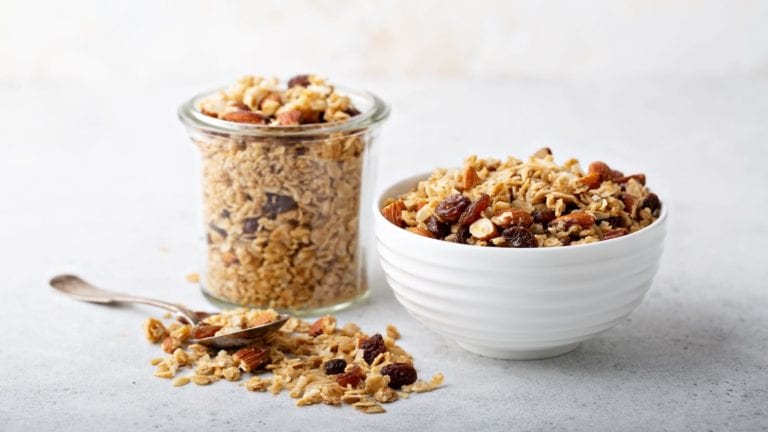 Bowl of granola