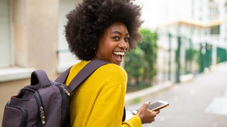 african american college student